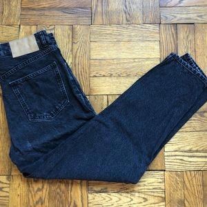 Zara new high waisted jeans, black. Only worn once